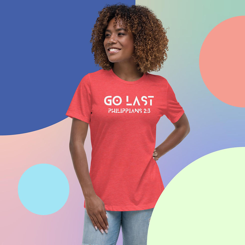 Thumbnail: Go Last Modern  - Women's Relaxed T-Shirt