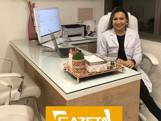 Adriana Micaela na TV Gazeta