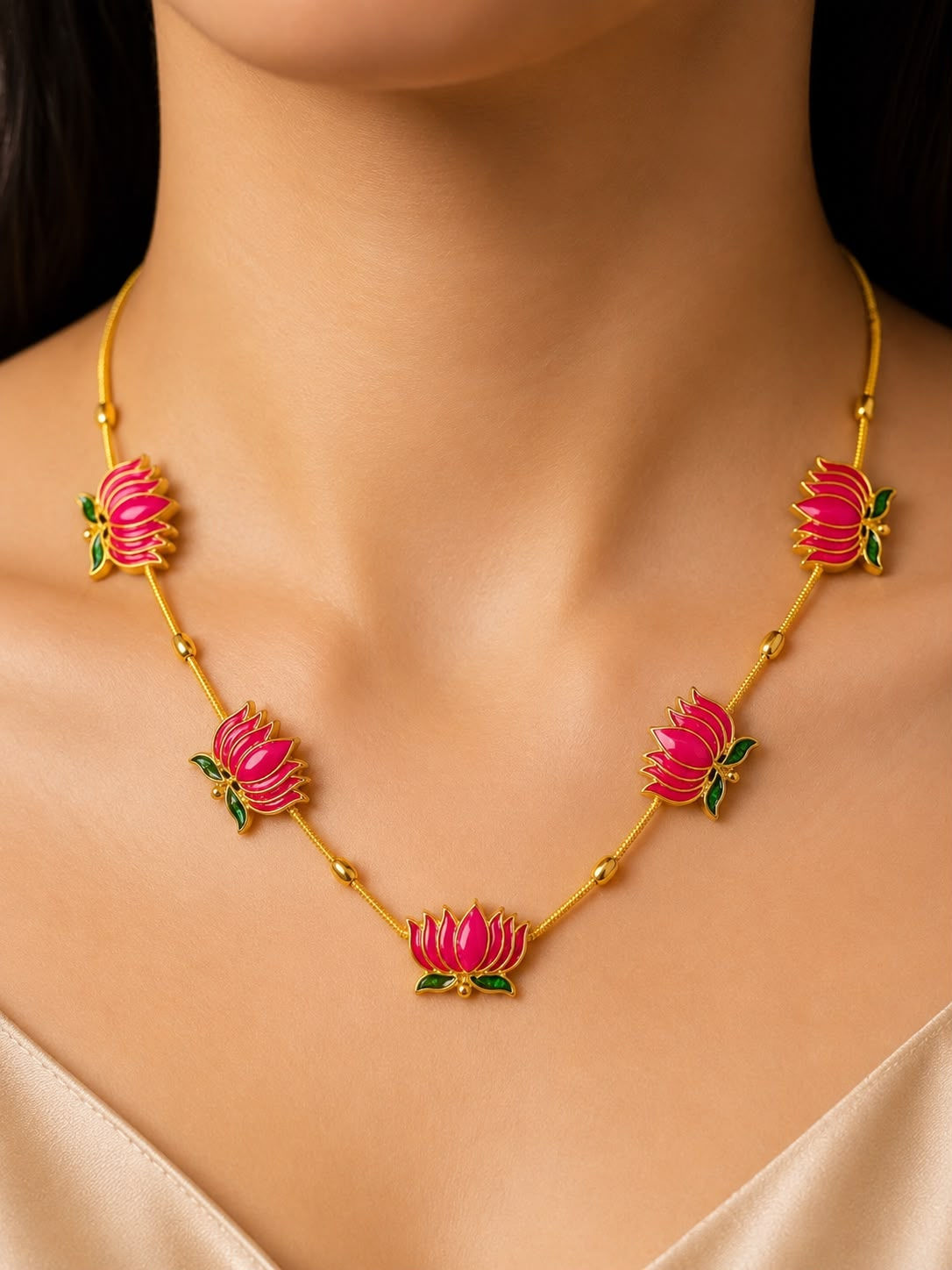 Lotus choker