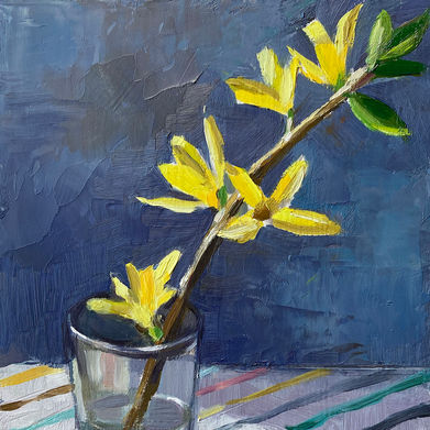 oil on board