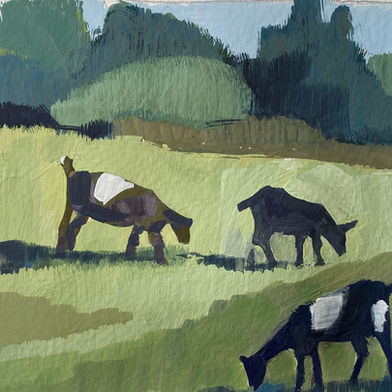 gouache on paper