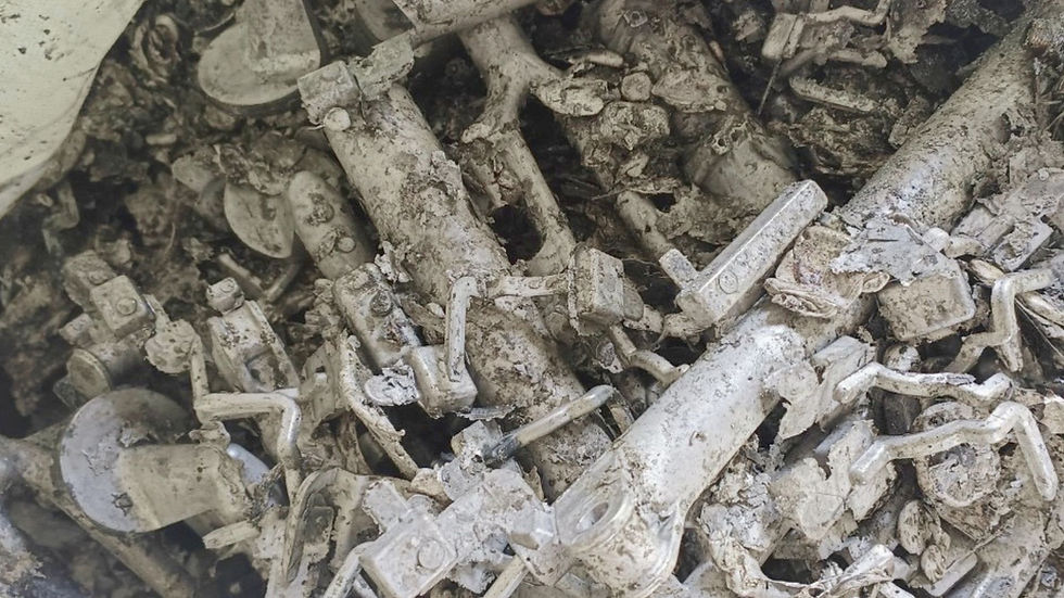 magnesium oily scrap
