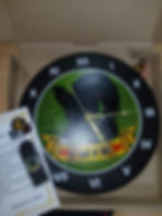Reloj de pared en cuero - Hachik