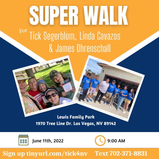 Super Walk for Tick Segerblom content media