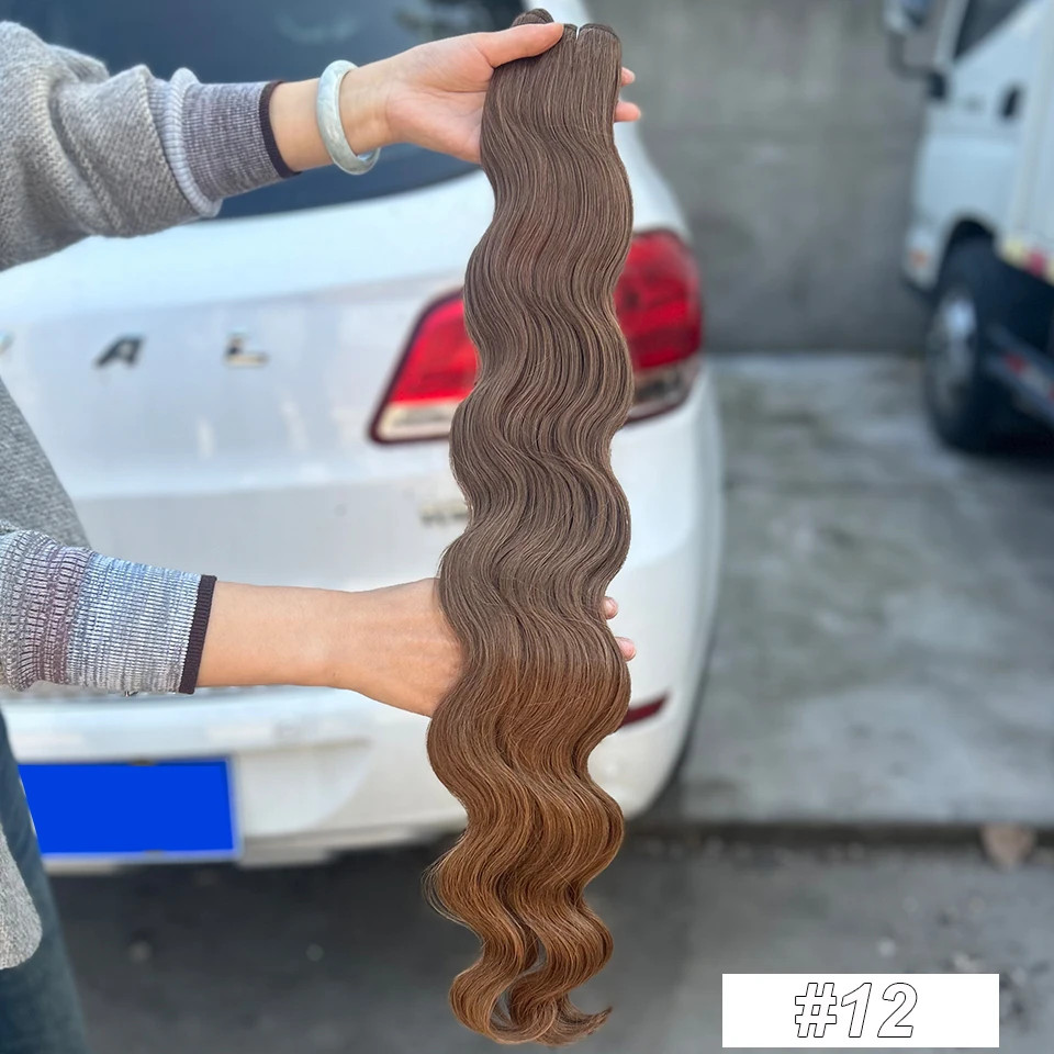 Thumbnail: 30Inch 200Grams Red Burgundy Blonde White 613# Nature High Temperature Bio