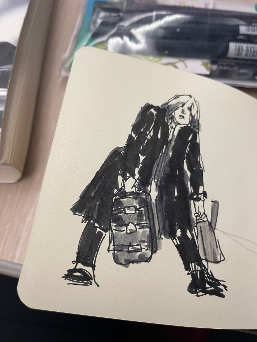 Art, sketching, sketchbooks