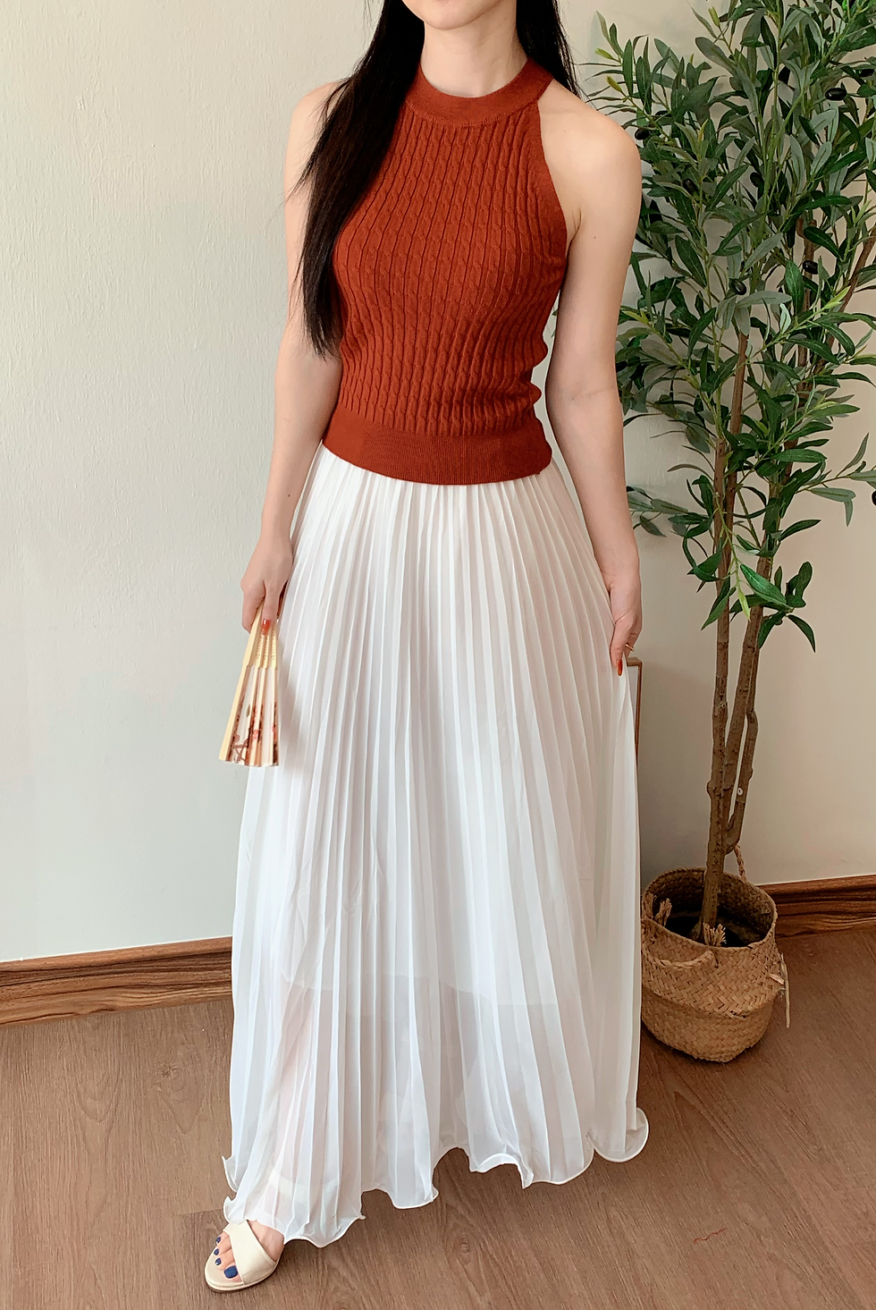 Thumbnail: Halter Knit Top