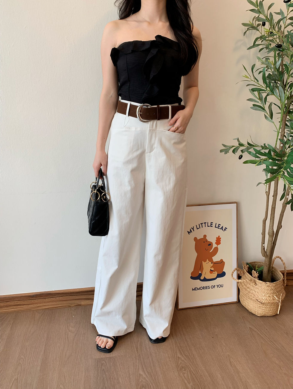Thumbnail: Comfy Culottes With Belt