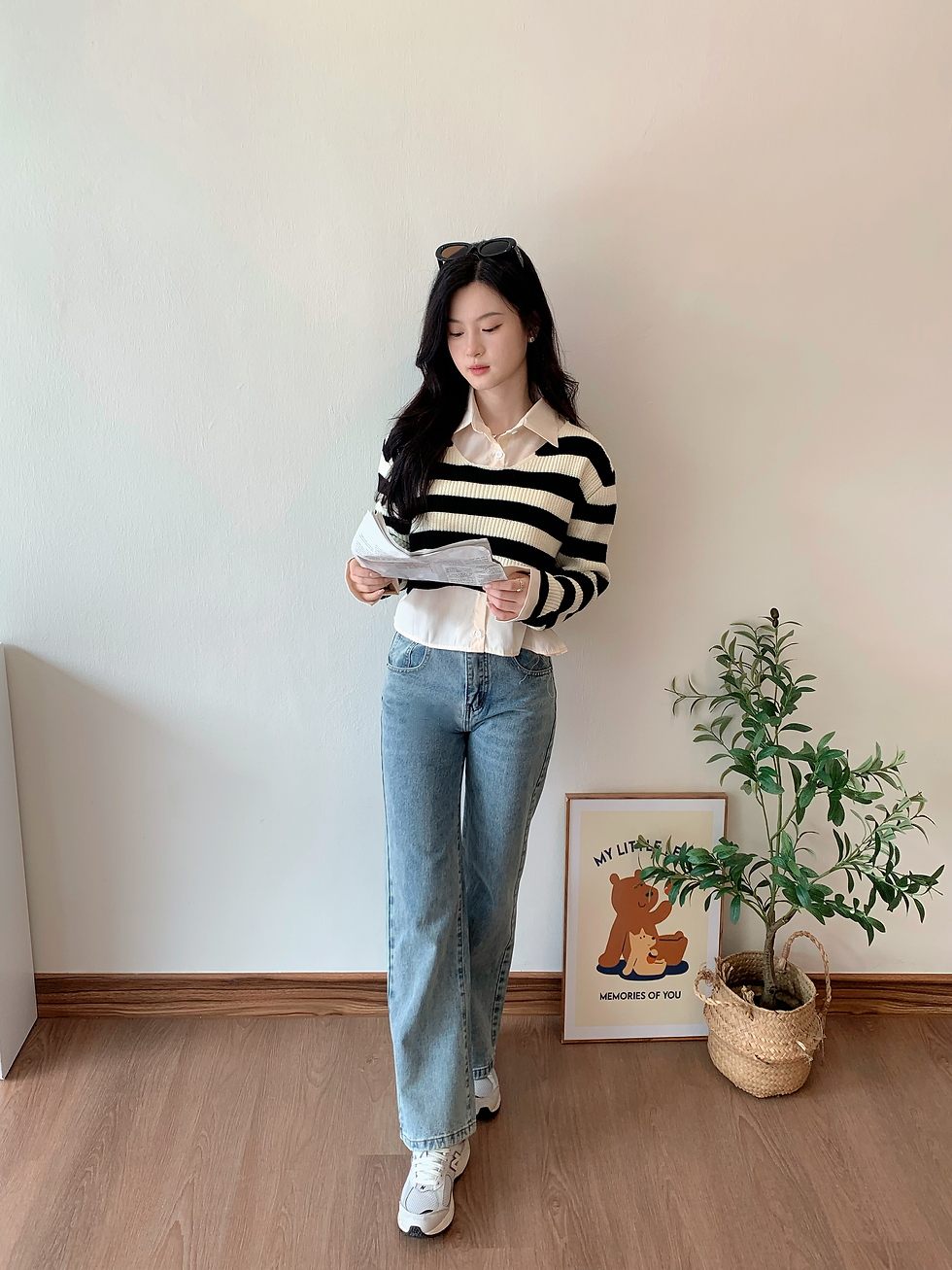 Thumbnail: Korea Dora Stripes Set
