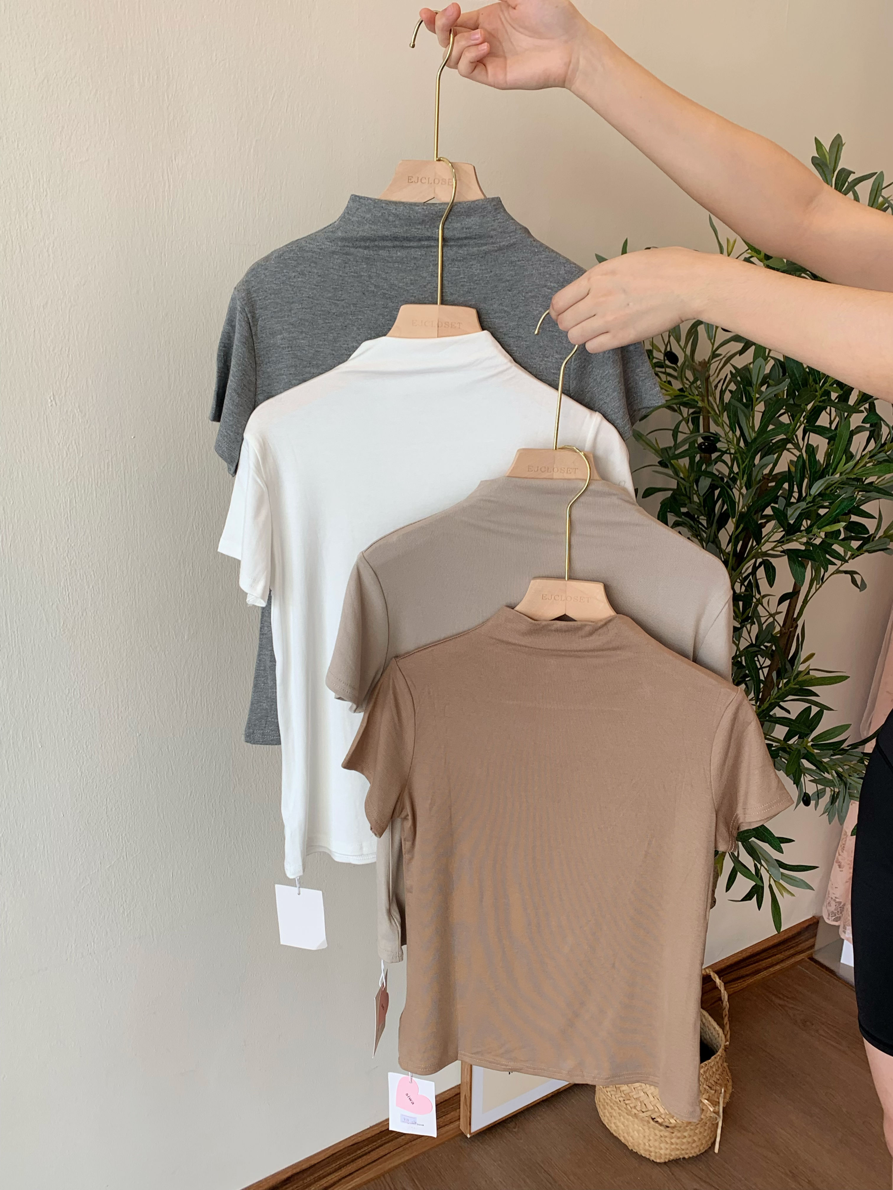 Softserve High Neck Top