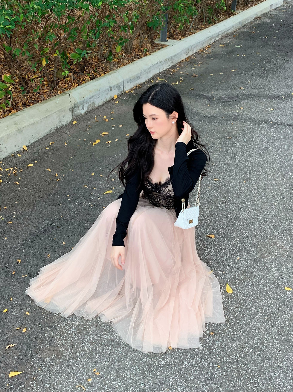 Thumbnail: Lacey Blouse Maxi Set