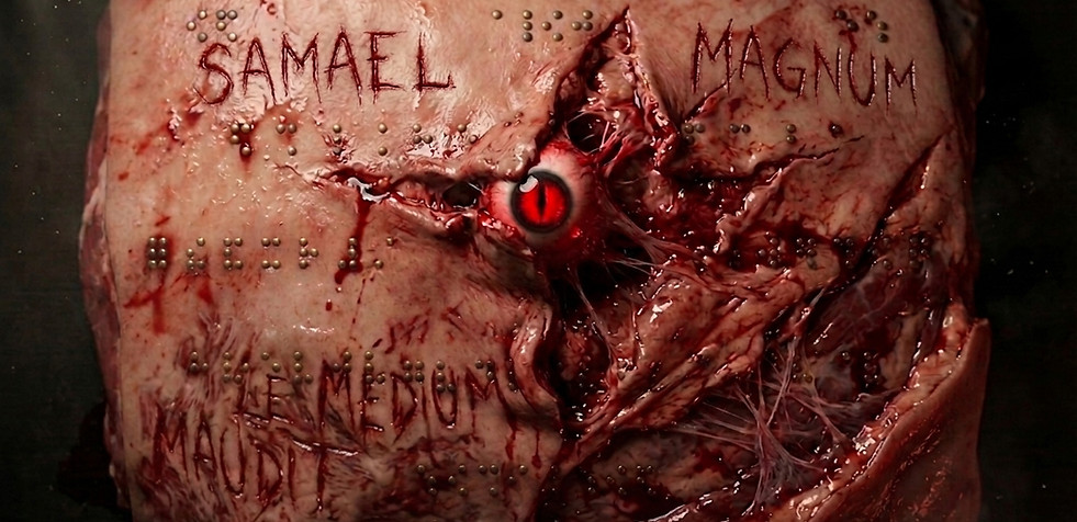 Le Médium Maudit par Samael Magnum, Colombie, 2026 [With Gemini AI]