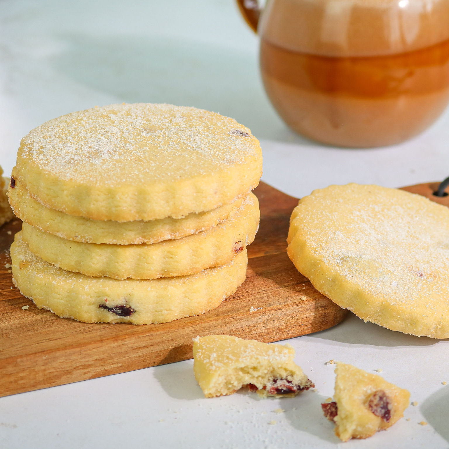 Cranberry Shortbread