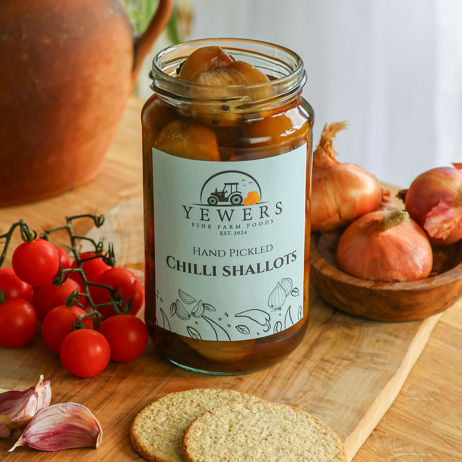 Hand Pickled Chilli Shallots