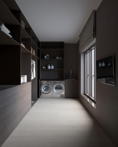 Дизайн прачечной комнаты в частном доме