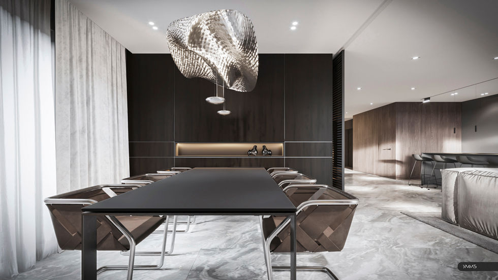 Интерьер кухни-гостиной 4