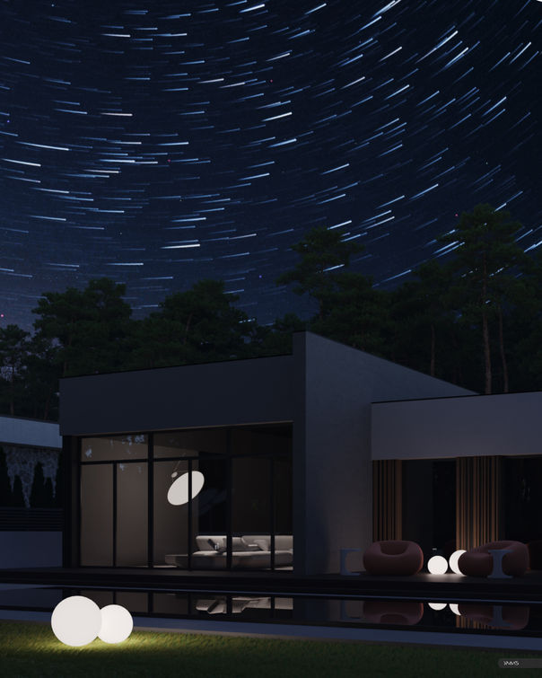 Проект и реализация частного дома в поселке Сальское, Калининградская область