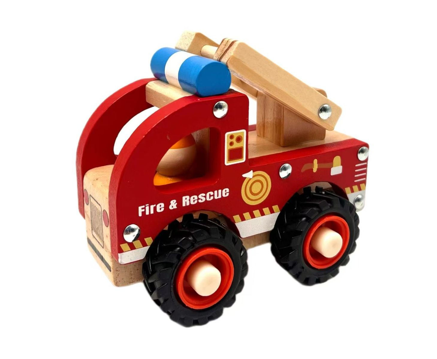 Wooden Fire & Rescue Fire Engine