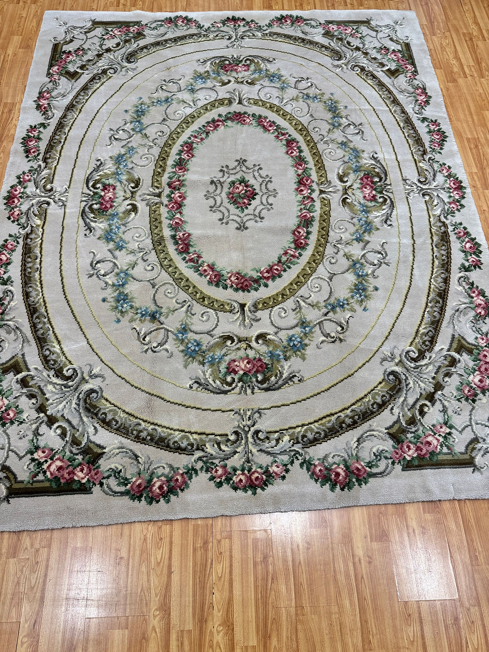 Thumbnail: 9x12 ft Antique European Rug Code 7863 