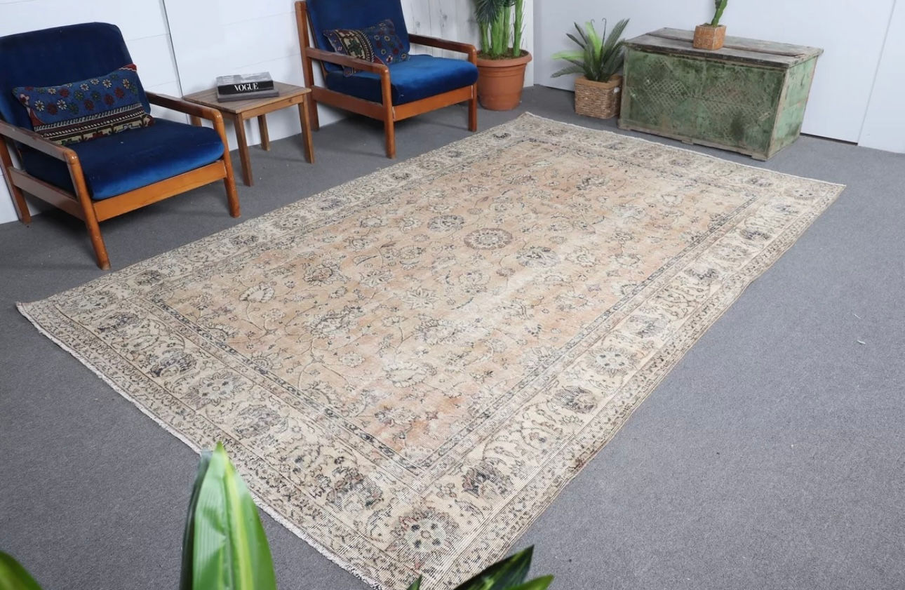 7x10 ft Oriental Rug Suitable for Living Room Code 4319