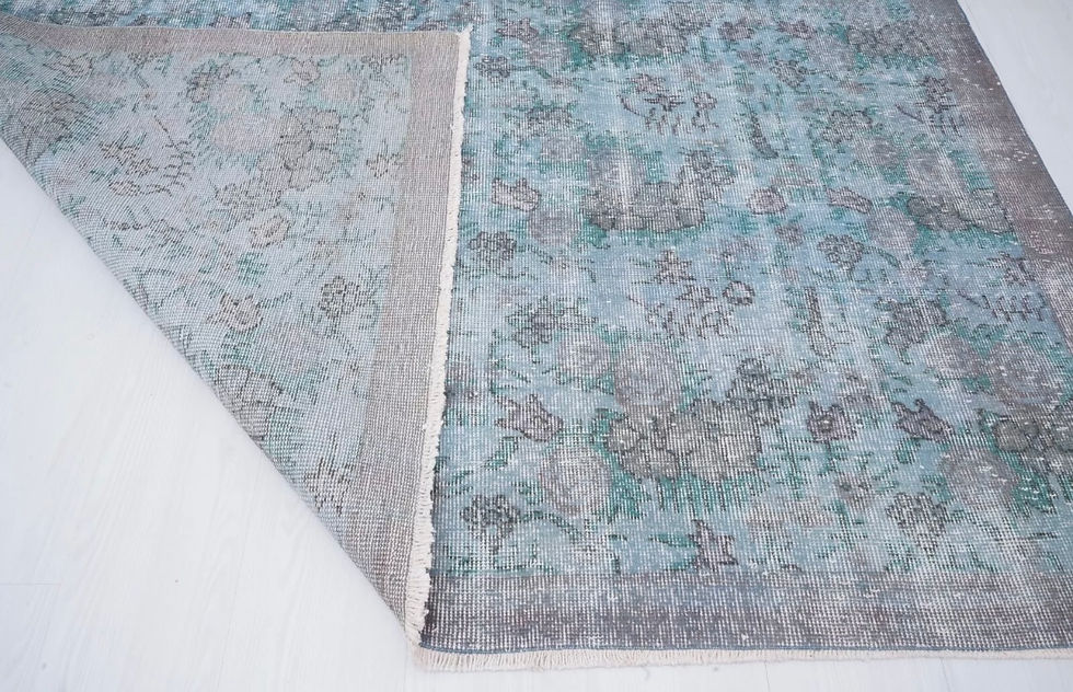 Thumbnail: Vintage Oriental Rug 6x10 Code 854 Royal Blue