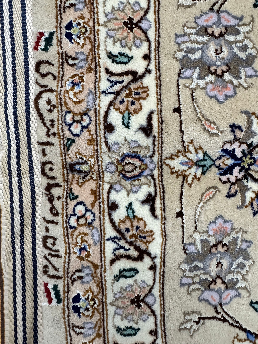 Thumbnail: 7x10ft Masterpiece Isfahan Wool/Silk Oriental Hand Knotted Rug