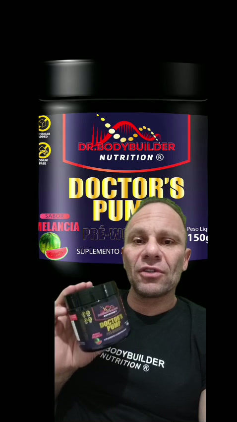 Miniatura: PRÉ TREINO DOCTOR´S PUMP 30 doses 150 g FRUTAS VERMELHAS