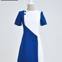 No.26/ブルー×白/M