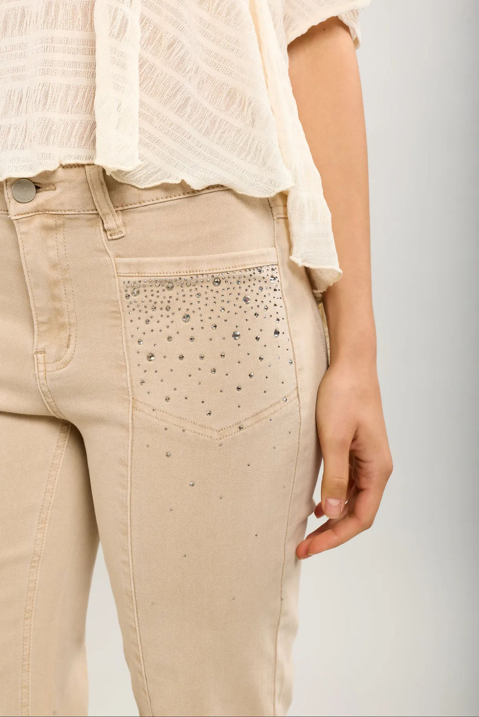 Thumbnail: STONE JEANS beige