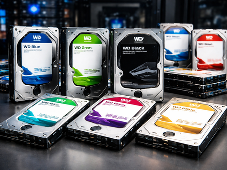 ความจริง เบื้องหลังสีของ WD Hard Drive