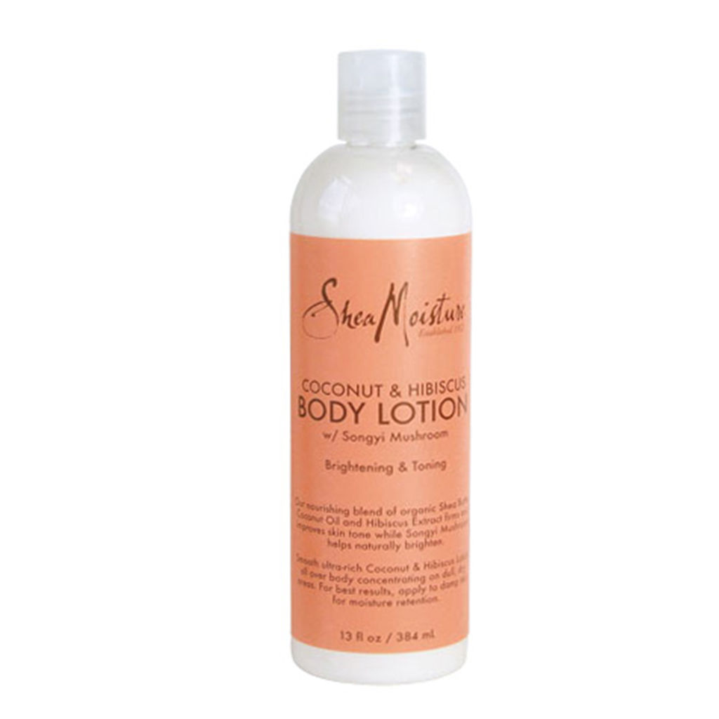 Shea Moisture Coconut & Hibiscus Body Lotion Brightening & Toning 384 ml