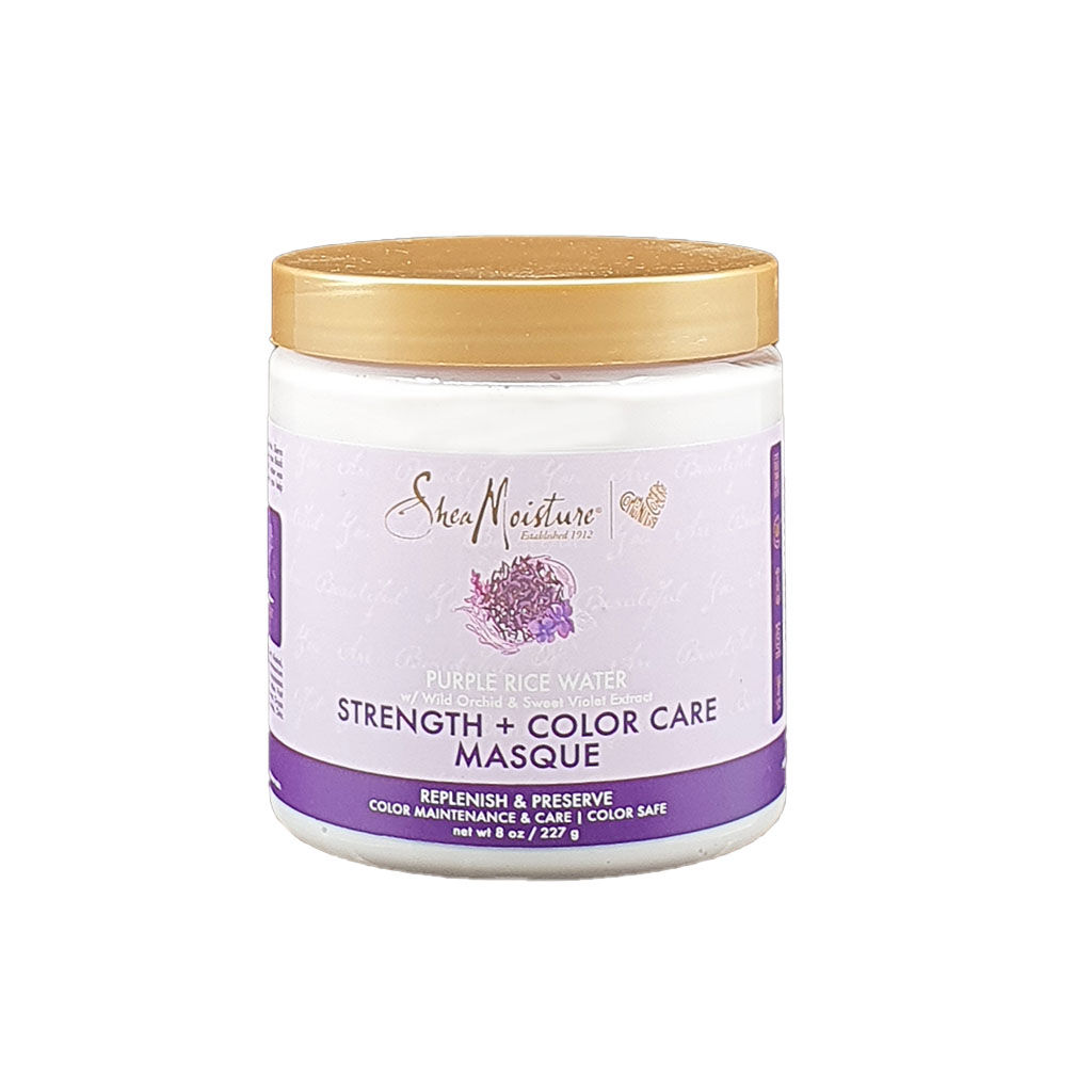 Shea Moisture Purple Rice Water Strength + Color Care Masque 229 g