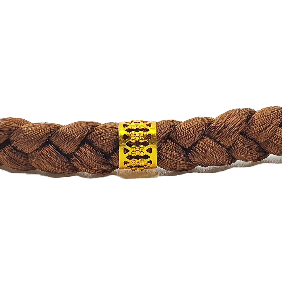Miniature : Braid Cuffs Gold