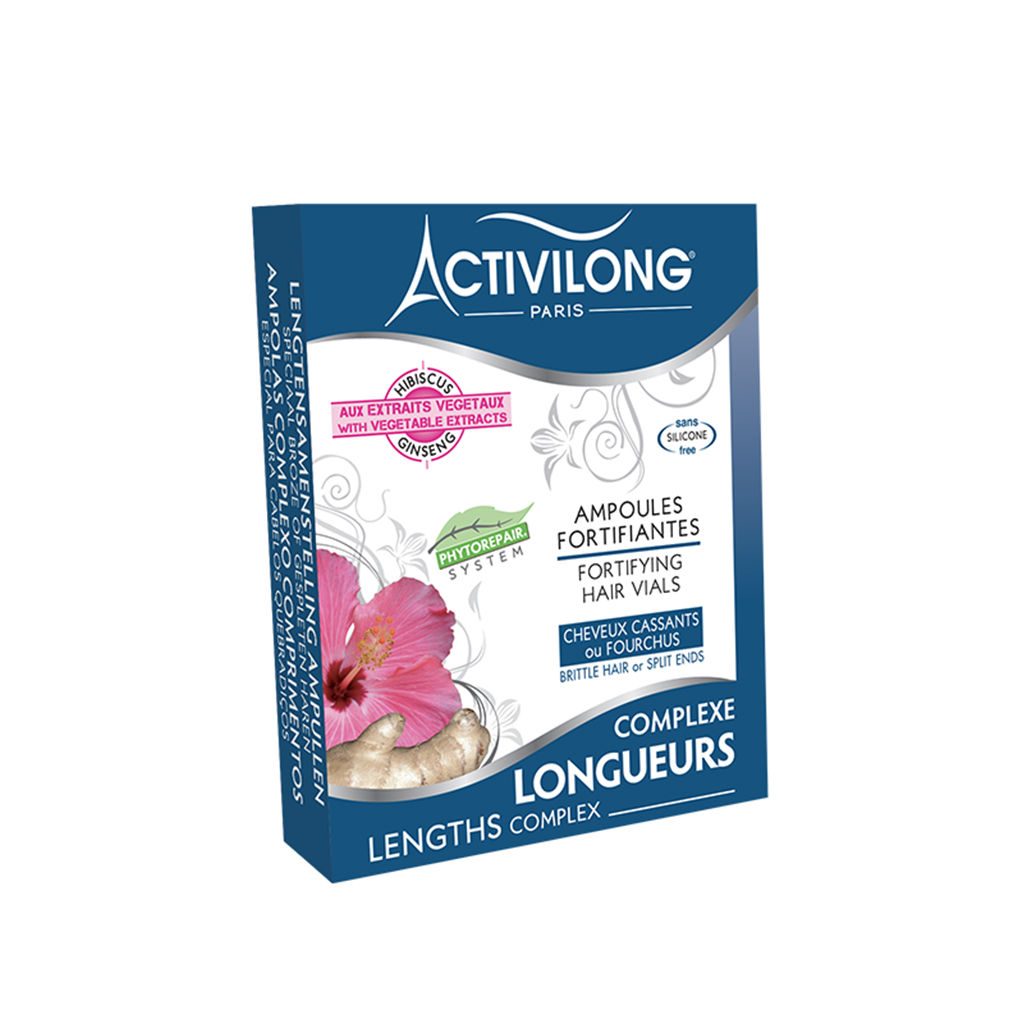 ACTIVILONG Lengths Complex – Fortifying Hair Vials 4 x 10 ml