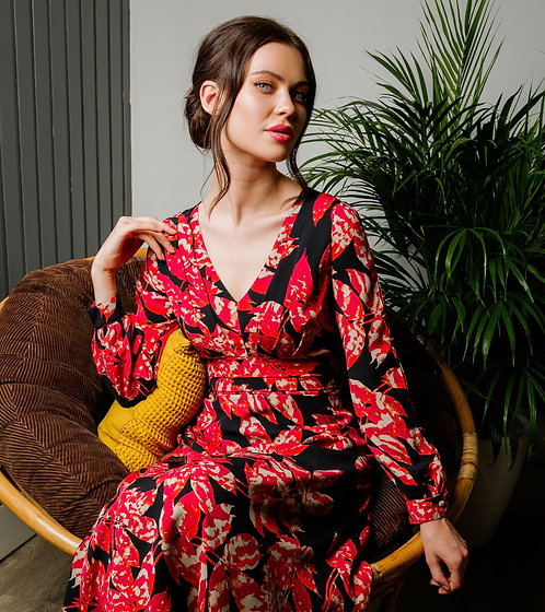 Lucia Print Dress