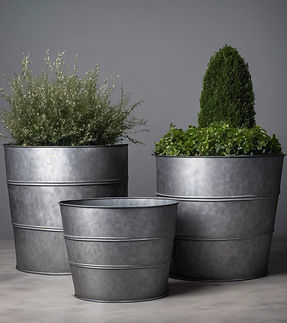 Zinc planters in Grey background.jpg