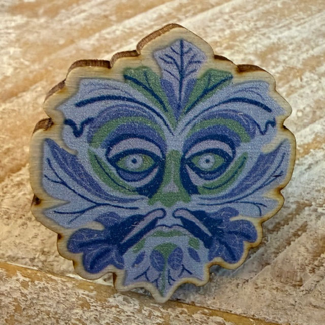 Thumbnail: Wheel of the year pin badge charms