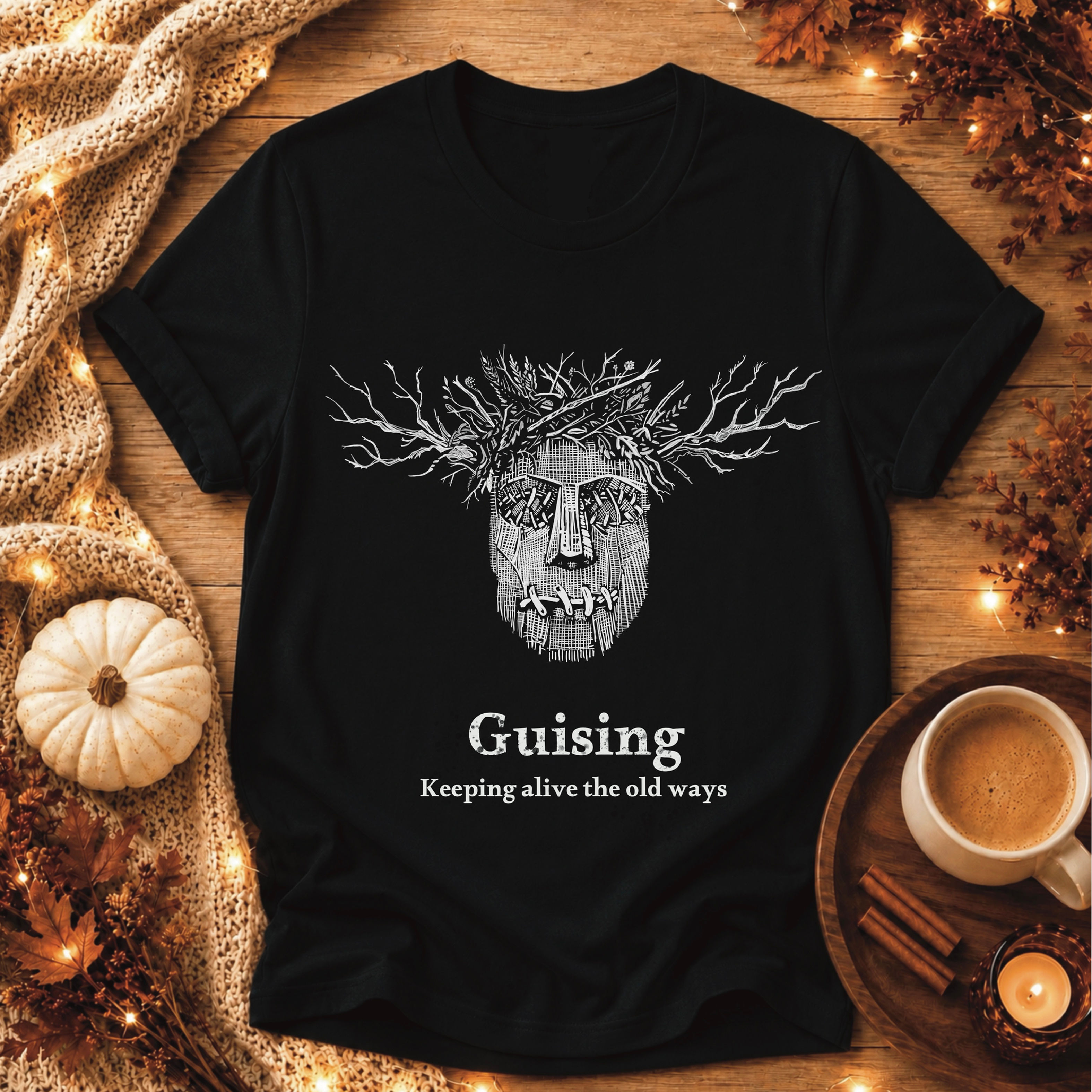 ‘Guising’ Samhain/Halloween T-Shirt