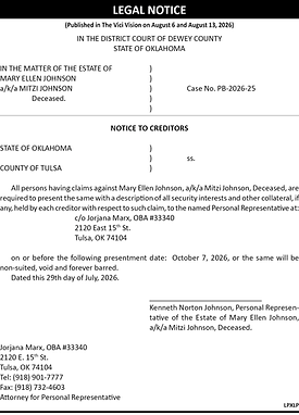 Legal Notice