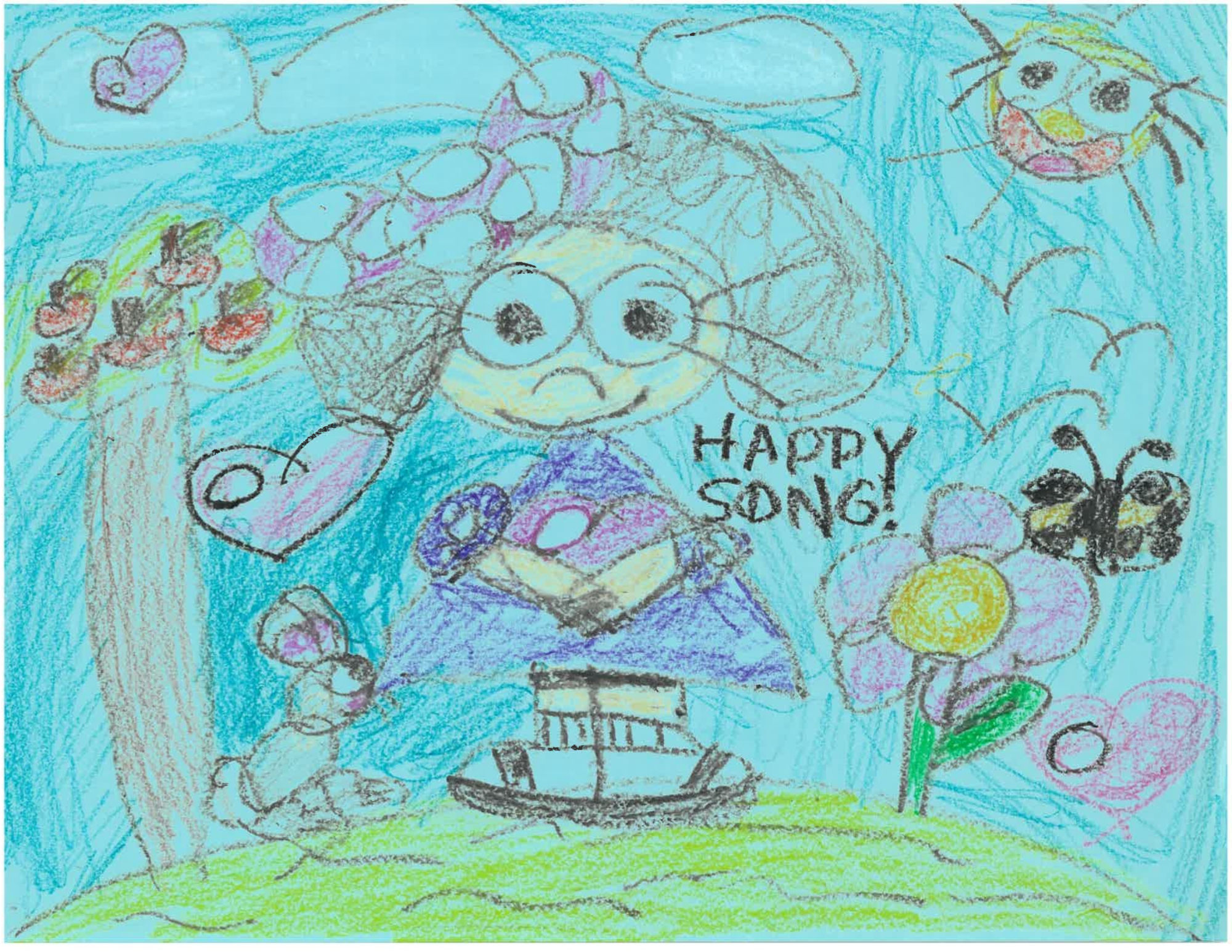 Isabel's Happy Song! Art