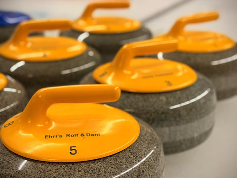 Curling in der Eishalle Langenthal