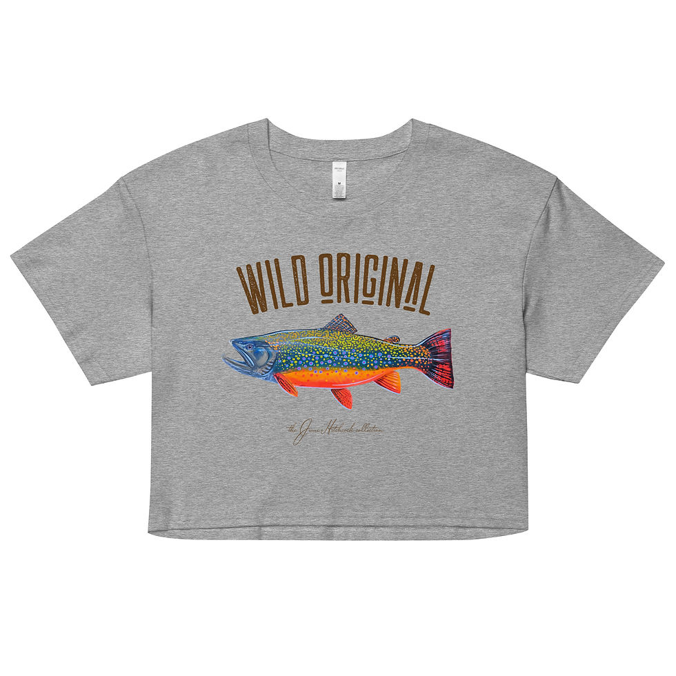Thumbnail: Brook Trout crop top