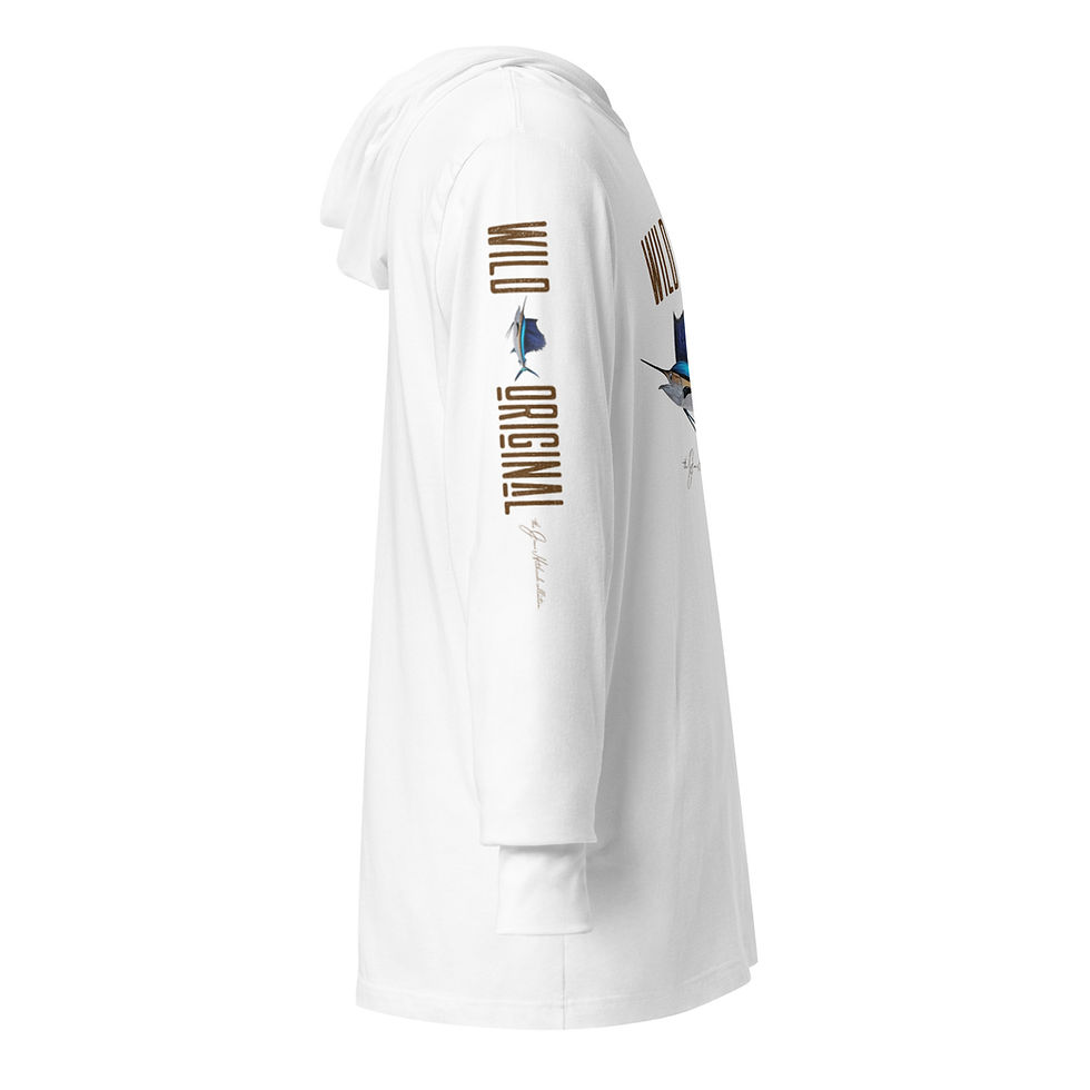 Thumbnail: Atlantic Sailfish Hooded long-sleeve tee