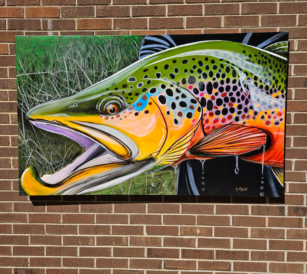 Brown Trout 36×60"