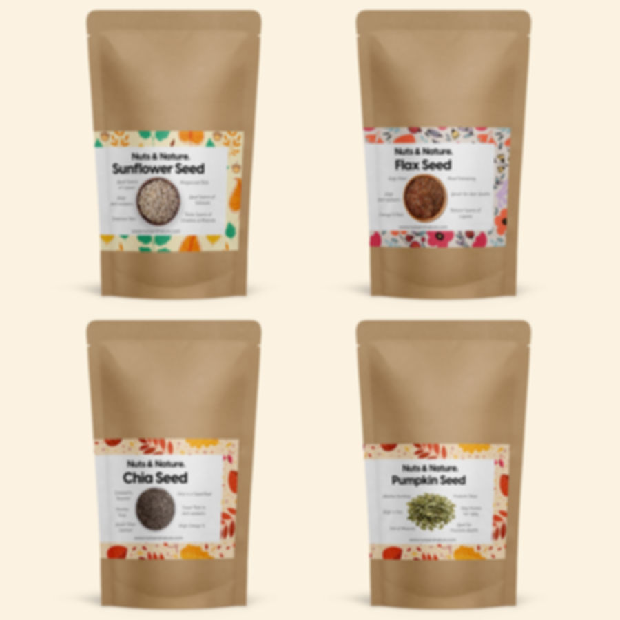 Seeds (Chia, Pumpkin, Sunflower & Flax)