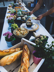 Buffet fromage et dessert