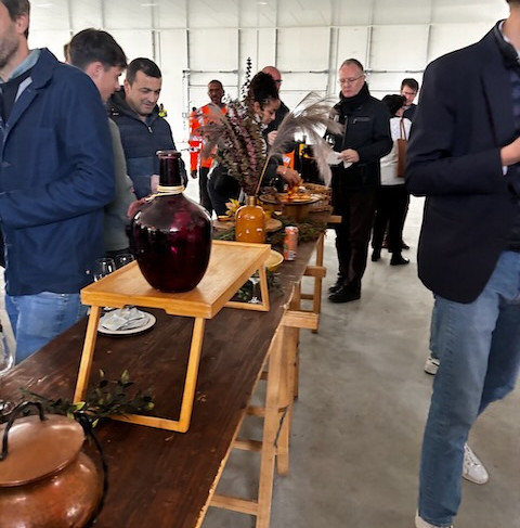 Apéritif gigot bitume formule du Chaudron
