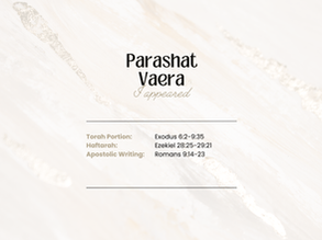 Parashat Vaera