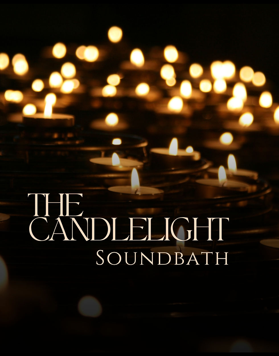 THE CANDLELIGHT SOUNDBATH