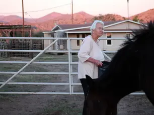 Spouse caregiver on a ranch property near Tombstone, Arizona